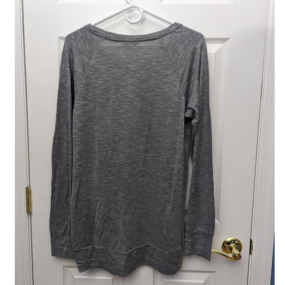 Juicy Couture Size XL Sweater Twisted Front Gray - Picture 2 of 5